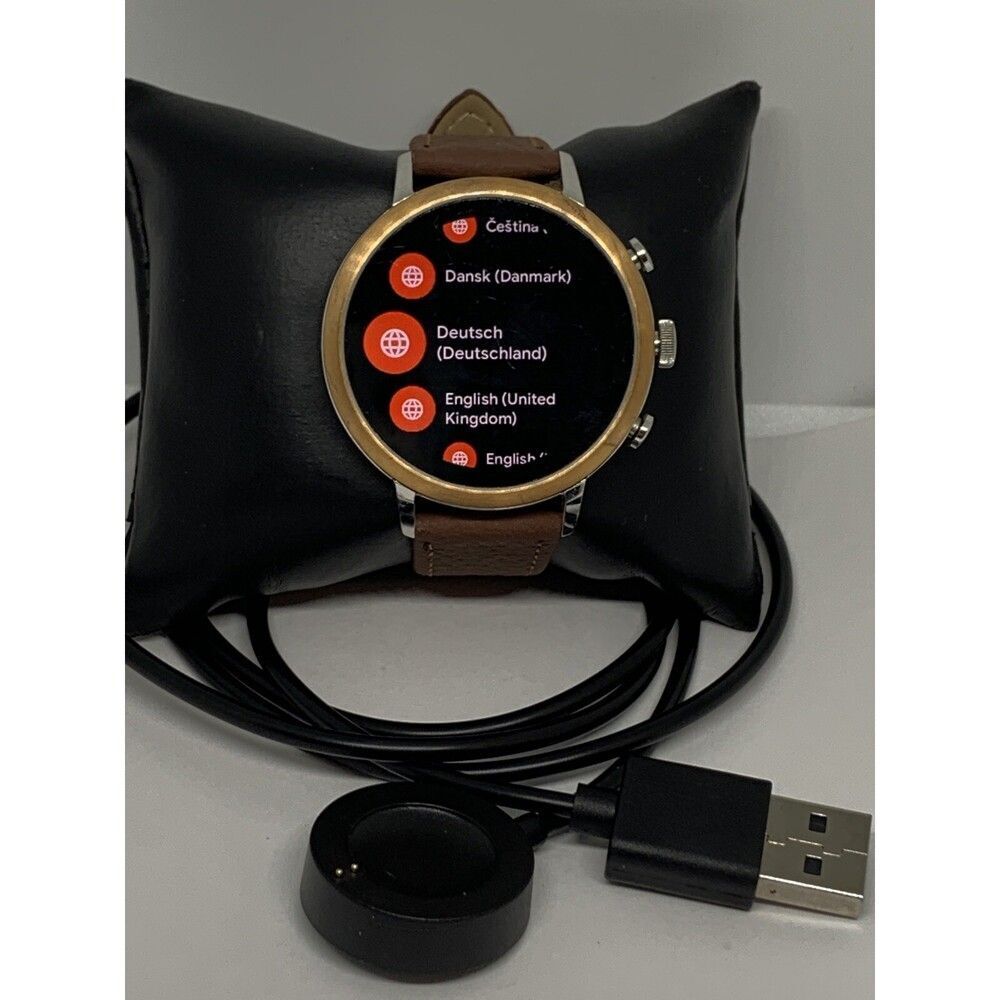 Fossil Gen 4 Authentic Digital Dial Smart Watch Custom Band FTW6016 NP23